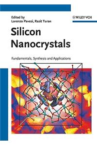 Silicon Nanocrystals: Fundamentals, Synthesis and Applications