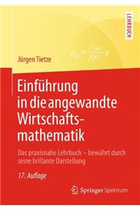 Einfuhrung in Die Angewandte Wirtschaftsmathematik