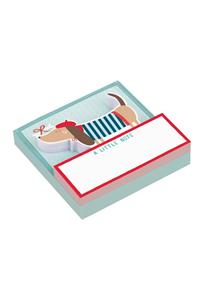 Dachshund Shaped Memo Pad