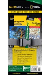 Best Easy Day Hiking Guide and Trail Map Bundle: Grand Teton National Park