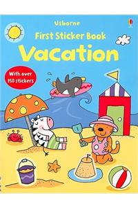 First Sticker Book: Vacation