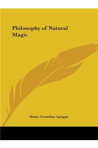 Philosophy of Natural Magic