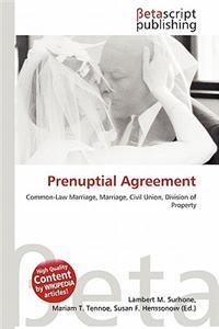 Prenuptial Agreement