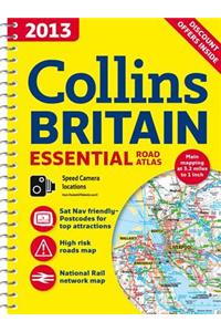 Collins Britain Essential Road Atlas 2013