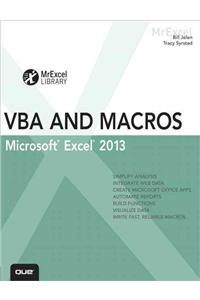 Excel 2013 VBA and Macros