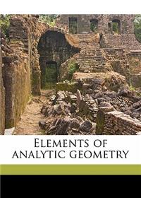Elements of Analytic Geometry