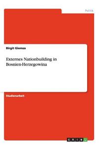 Externes Nationbuilding in Bosnien-Herzegowina