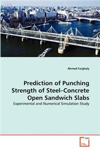 Prediction of Punching Strength of Steel-Concrete Open Sandwich Slabs
