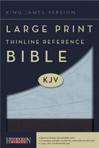 Large Print Thinline Reference Bible-KJV