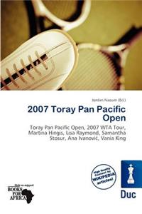 2007 Toray Pan Pacific Open