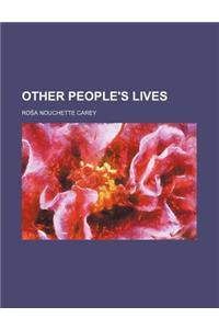 Other People's Lives