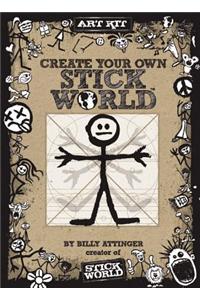 Create Your Own Stick World Kit: Includes Technique Book, Pens, and 80 Page Drawing Journal!