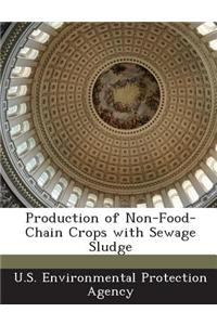 Production of Non-Food-Chain Crops with Sewage Sludge
