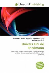 Univers Fini de Friedmann