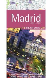 The Rough Guide Map Madrid