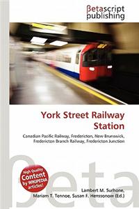 York Street Railway Station