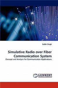 Simulative Radio Over Fiber Communication System