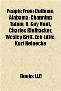 People from Cullman, Alabama