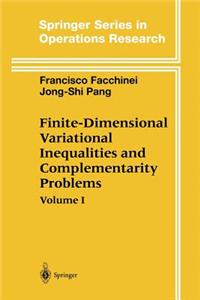 Finite-Dimensional Variational Inequalities and Complementarity Problems