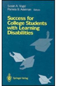 Success for College Students with Learning Disabilities