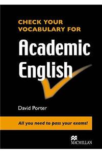 Check Your Vocabulary for Academic English