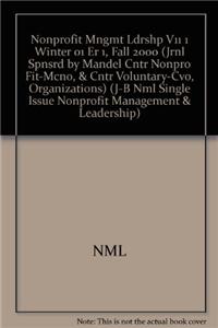 Nonprofit Management & Leadership, No. 1, Fall 2000
