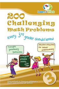 200 Challenging Math Problems Every 3rd Grader Should Know