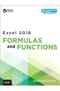 Excel 2016 Formulas and Functions