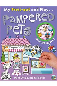My Press-Out and Play Pampered Pets [With Sticker(s) and Straws]