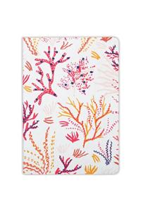Coral Handmade Embroidered Journal