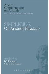 Simplicius: On Aristotle Physics 5