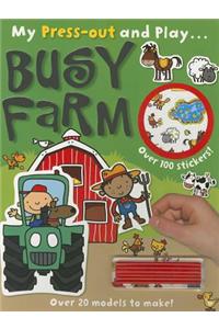 Press-Out and Play Busy Farm