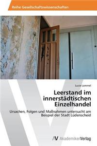 Leerstand Im Innerstadtischen Einzelhandel