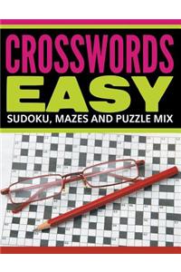 Crosswords Easy: Sudoku, Mazes and Puzzle Mix