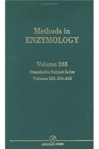 Cumulative Subject Index, for Volume 228 and Volumes 230-262