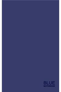 Blue Notebook: Ruled Paper Notebook ( Journal / Cuaderno / Portable )