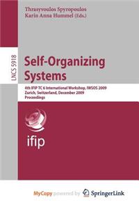 Self-Organizing Systems