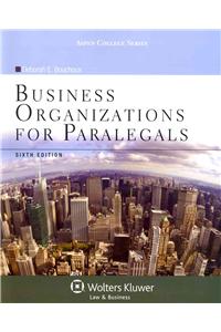 Business Organizations for Paralegals