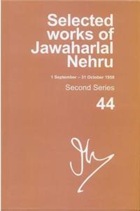 Selected Works of Jawaharlal Nehru (1 January - 31 March 1958)