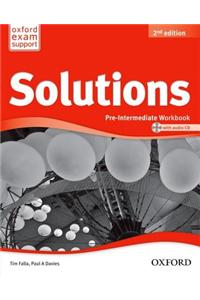 Solutions: Pre-intermediate: Workbook and Audio CD Pack