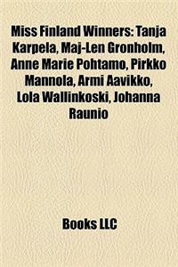 Miss Finland Winners