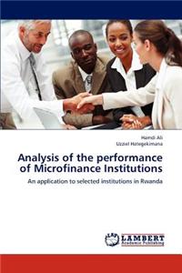 Analysis of the Performance of Microfinance Institutions