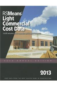 RSMeans Light Commercial Cost Data 2013