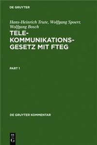 Telekommunikationsgesetz Mit Fteg: Kommentar