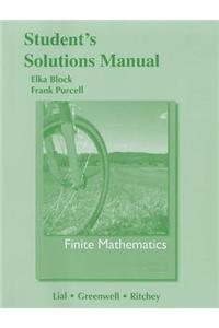 Finite Mathematics Student's Solutions Manual