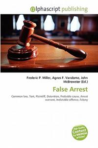 False Arrest