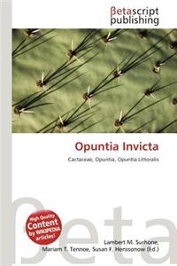 Opuntia Invicta