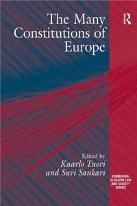 Many Constitutions of Europe