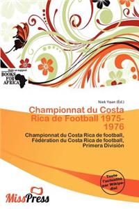 Championnat Du Costa Rica de Football 1975-1976