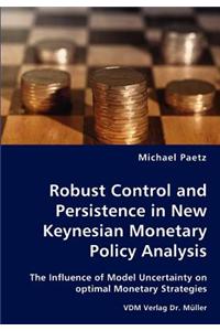 Robust Control and Persistence in New Keynesian Monetary Policy Analysis